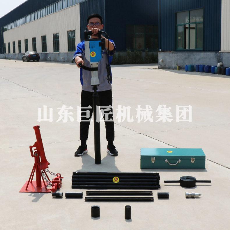 华夏巨匠QTZ-3D电动冲击式取土钻机 便携式取样钻机不会污染样品