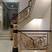 北京简欧铜艺楼梯扶手装饰效果图