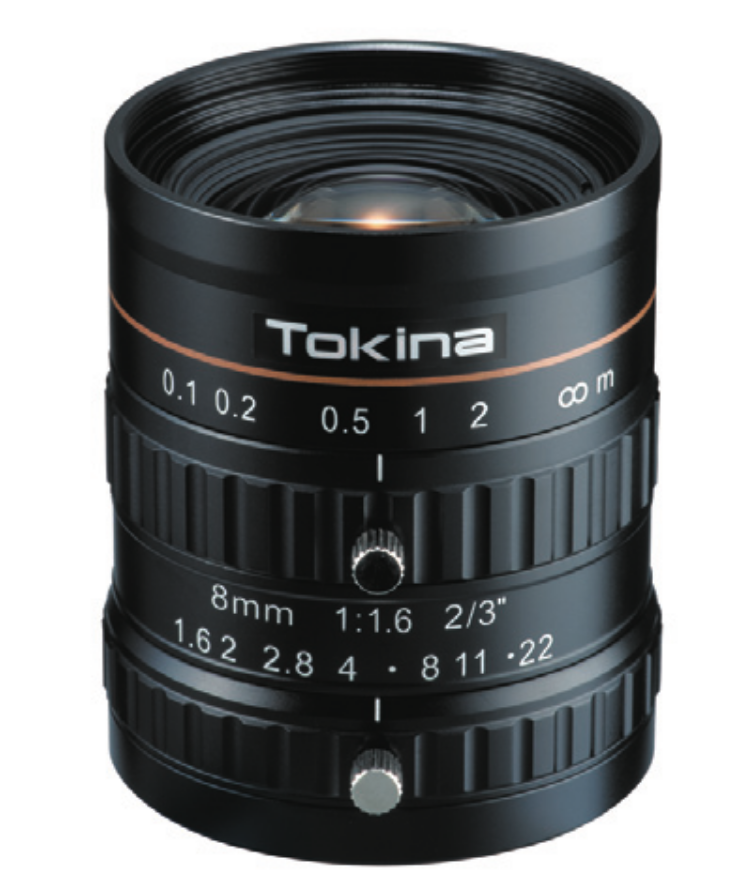 日本TOkina镜头TC0806-1MP 1000万像素镜头 支持2/3英寸相机