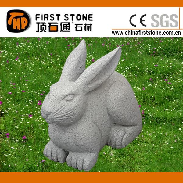 花岗岩兔子雕刻GAB557