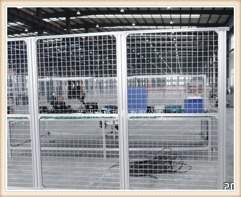 车间铝合金隔离网 龙桥护栏生产