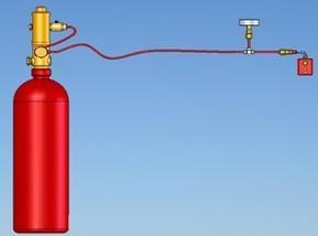 探火管式自动灭火装置 火探管式灭火装置