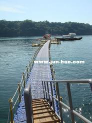 供应水上浮桥，景观浮筒，水上平台