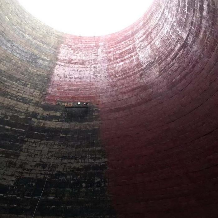 108米凉水塔内壁维修防腐施工公司