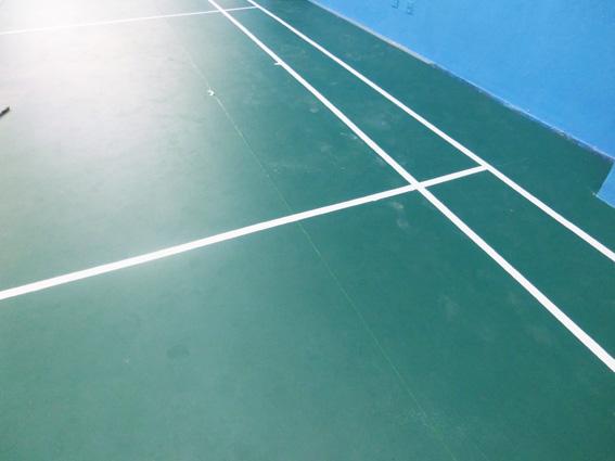 厂家供应 PVC羽毛球场地板 耐磨卷材塑胶运动地板