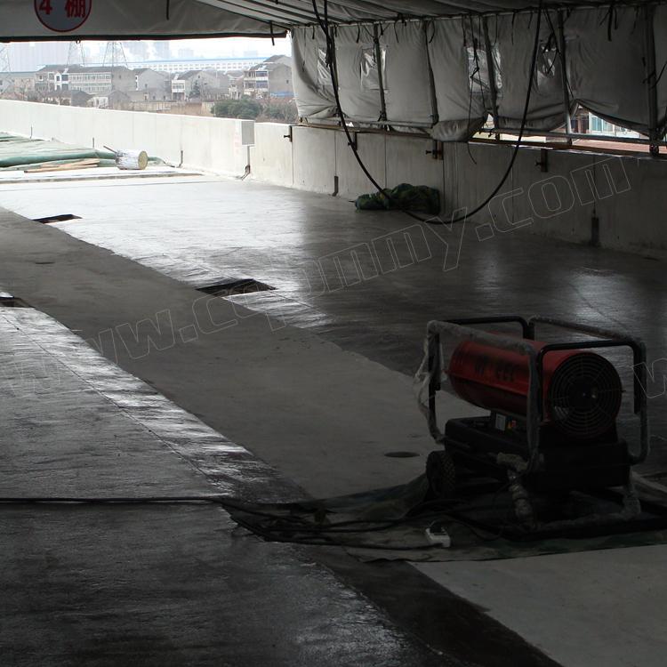重庆混凝土路面除湿机 DH50燃油暖风机 成都地坪干燥暖风机