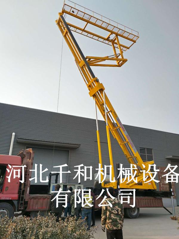 钢结构施工20米高空压瓦机升降平台生产厂