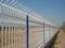 现货销售 北京围墙锌钢护栏 绿地草坪蓝白围栏 学校操场铁艺栅栏