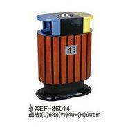 钢木垃圾桶XEF-86014