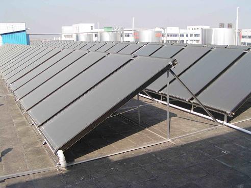 工厂机关用平板太阳能热水器
