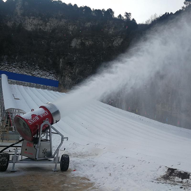 国产人工造雪机设备在大型滑雪场出现的问题