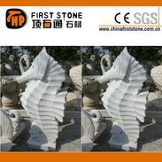 花岗岩海马雕刻流水石GAF320