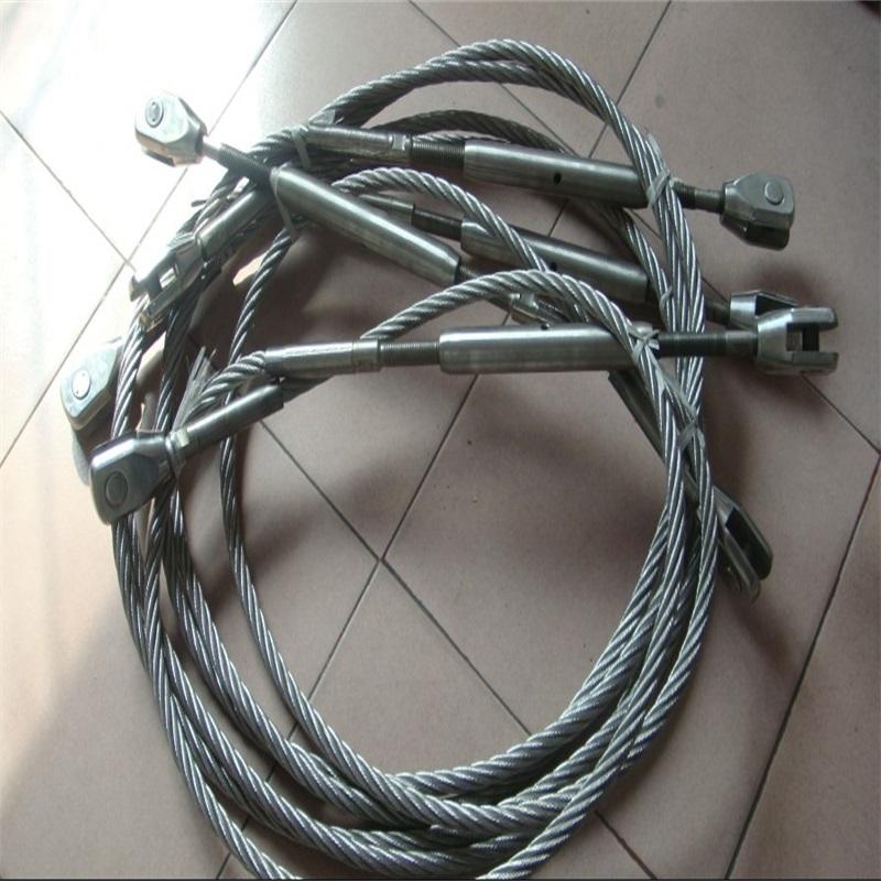 304不锈钢无磁细钢丝绳 高韧性镀锌钢丝绳价格