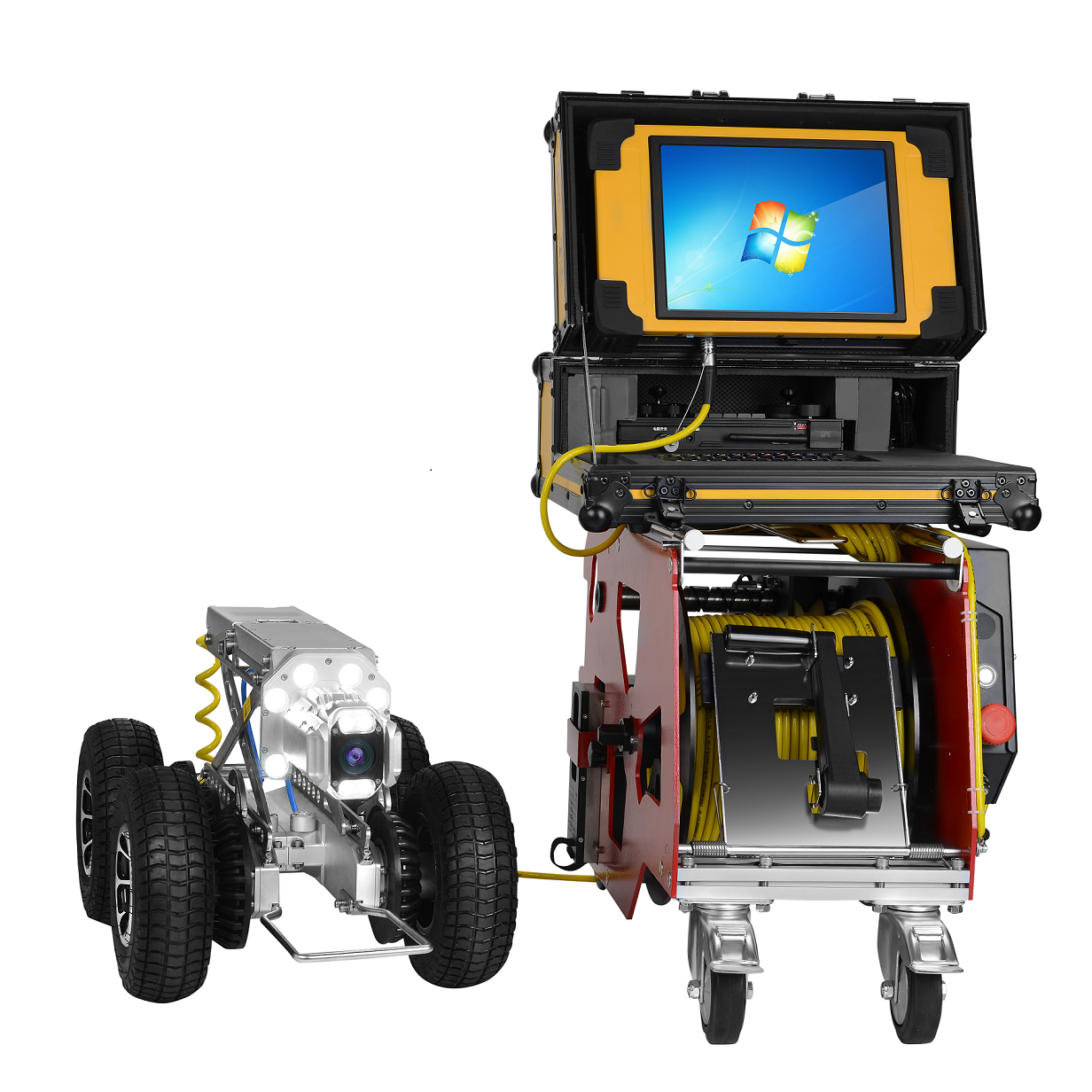 排水管网、雨污分流系统CCTV视频检测高清管道机器人C3HD 