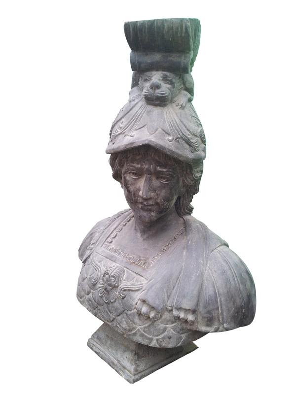 MGP224访旧西式古代士兵头像雕刻