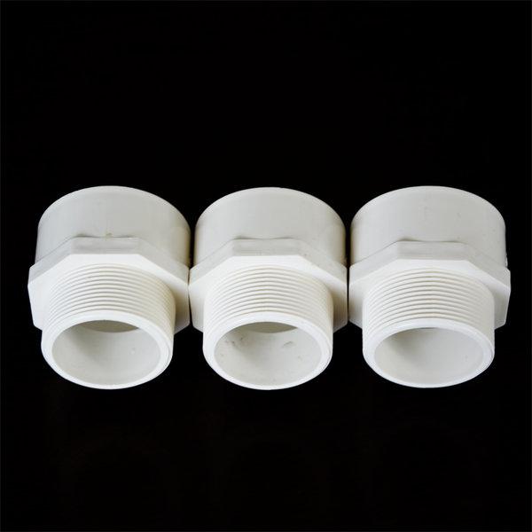 耐腐蚀无毒卫生PVC-U管件全塑内丝