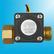 赛盛尔水流传感器 G1/24分铜流量传感器水控机计量水流传感器