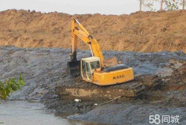 湿地挖掘机出租