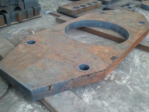 上海16mn锰板下料上海特厚钢板数控仿形切割下料价格