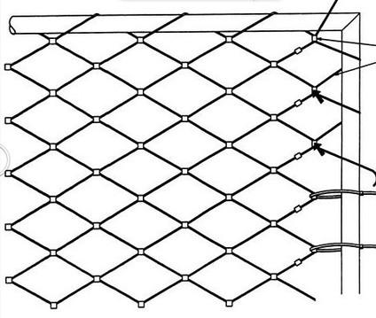 安平雅利嘉供应园林工程装饰304钢丝网片