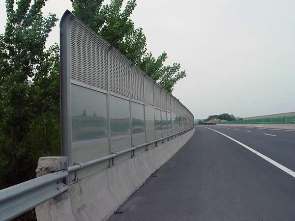 8203;组合型透明声屏障 铁路高架高速公路轻轨隔音降噪声屏障