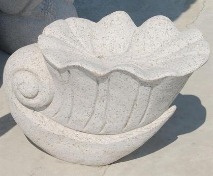 花岗岩贝壳雕刻 GAB510