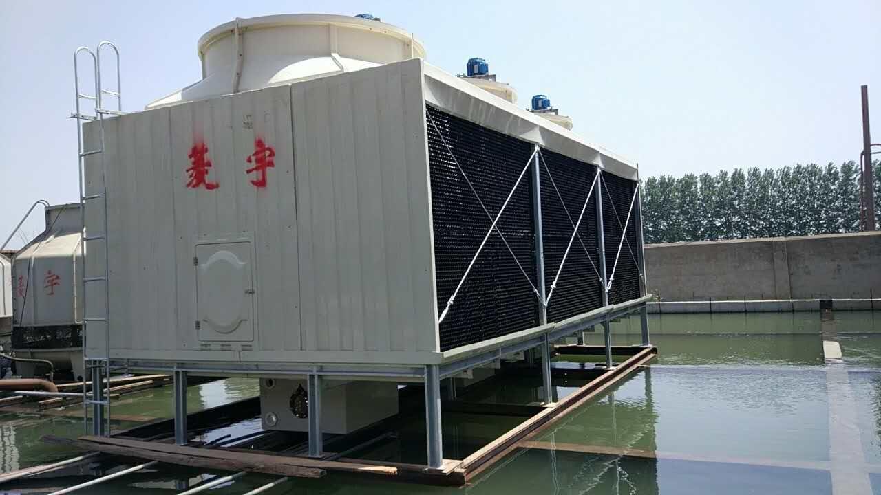 郑州菱宇450吨方形横流组合式冷却塔