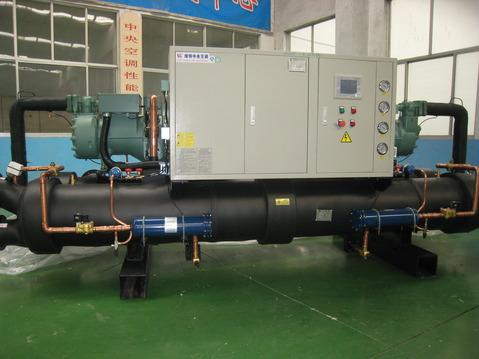 绿特高效螺杆式中高温水地源热泵中央空调机组