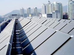 供应太阳能集中集热-分户水箱太阳能热水系统(HSL-FHSX)