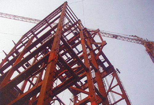 四川大型钢结构除锈防腐工程