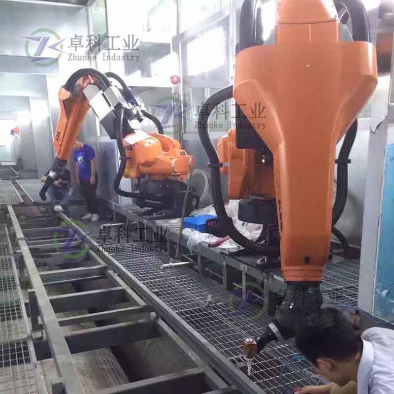 自动喷漆机器人 六轴机器人喷涂集成 智能防爆工业机器人应用