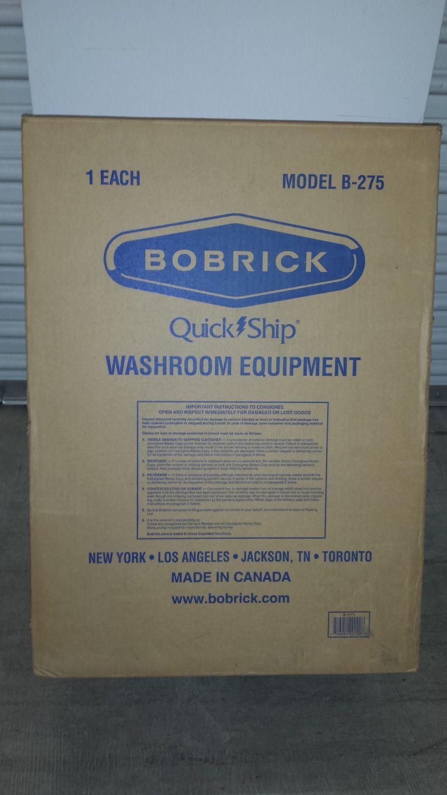 Bobrick B-275 壁挂式垃圾桶