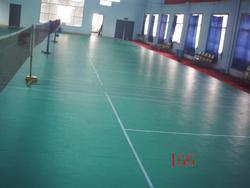 羽毛球塑胶运动地板/体育塑胶场地/体育场所地板