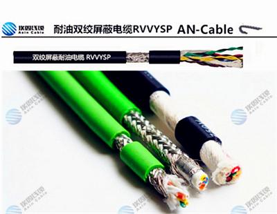 伺服电机控制电缆，屏蔽电缆，耐油4X0.75电缆