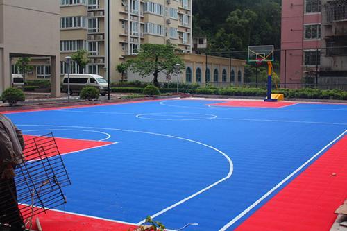 悬浮地板篮球场新标准建设厂家