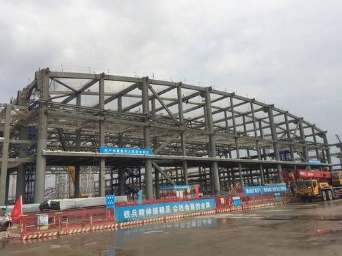 新建高铁车站钢管桁架结构弯管制作安装上海公司