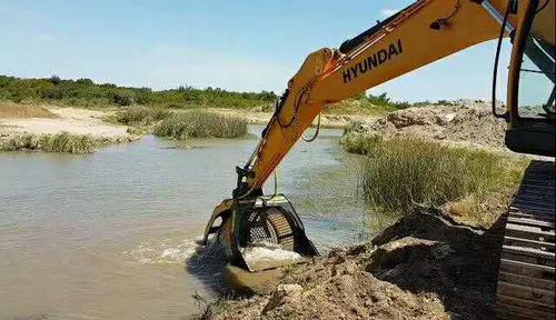 水循环洗沙斗 旋转式洗沙机 挖掘机水路筛分斗
