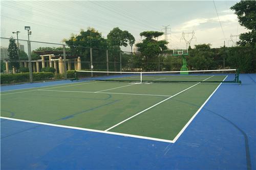 网球场施工建设厂家，专业标准网球场工程建设