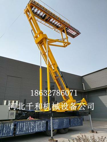 21米高空压瓦机A举升平台高空压瓦机厂家