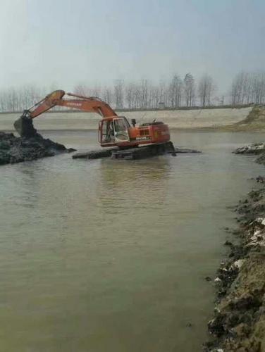 江西上饶附近水上挖掘机出租服务