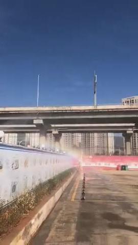 重庆渝北工地围挡围墙降尘喷淋喷雾设备厂家