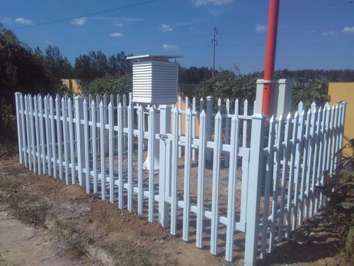 pvc变压器护栏塑钢电力围栏配电箱围墙栅栏厂房隔离栏户外栏杆