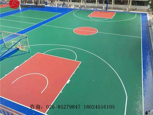 新国标篮球场建设及环保篮球场施工建设厂家价格