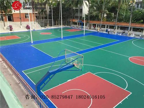海南三亚环保篮球场材料价格厂家，环保耐用