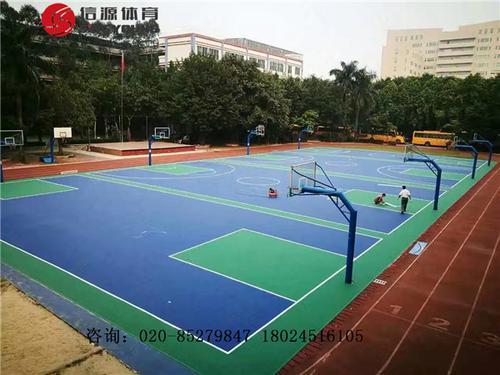 海南文昌琼海新国标篮球场建设厂家及材料价格厂家