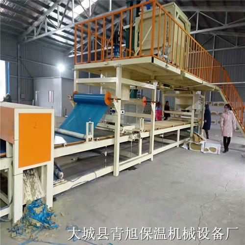 机制岩棉复合板设备/机制砂浆岩棉复合板生产线