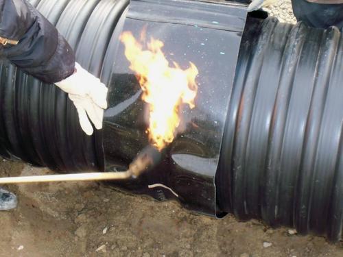 ​燃气管道接口专用热缩套,热收缩套安装施工