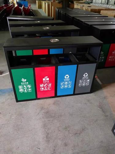 西安四分类垃圾桶新款上市，红蓝绿灰四种颜色可选
