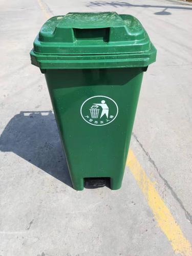 平凉分类垃圾桶厂家定制**脚踏式四色塑料垃圾桶