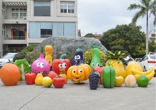 水果雕塑 蔬菜雕塑